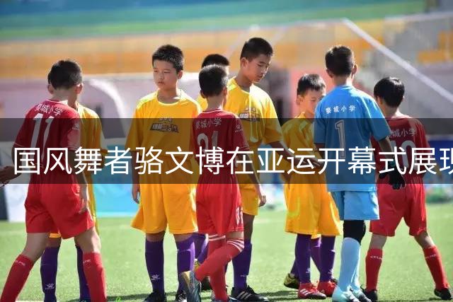 国风舞者骆文博在亚运开幕式展现"白鹭之舞
